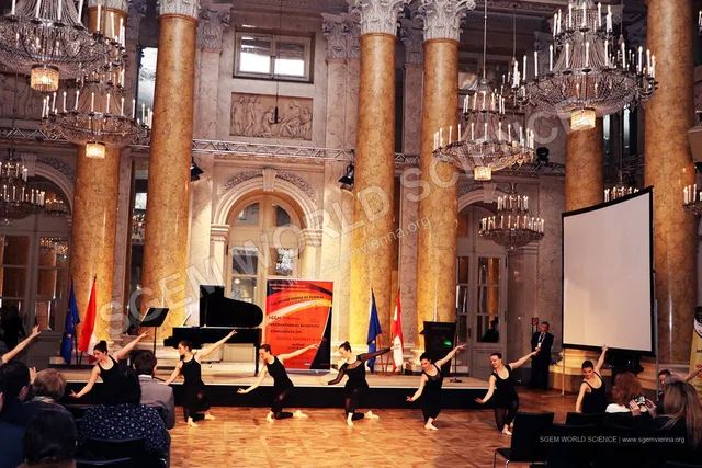 An evening in a magnificent hall