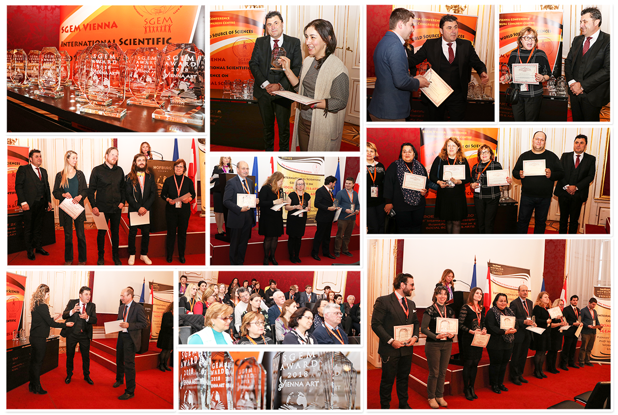 SGEM Vienna Art 2018 Awards