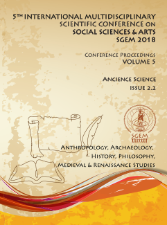 Proceedings SGEM 2018 / Vol.V, Issue 2