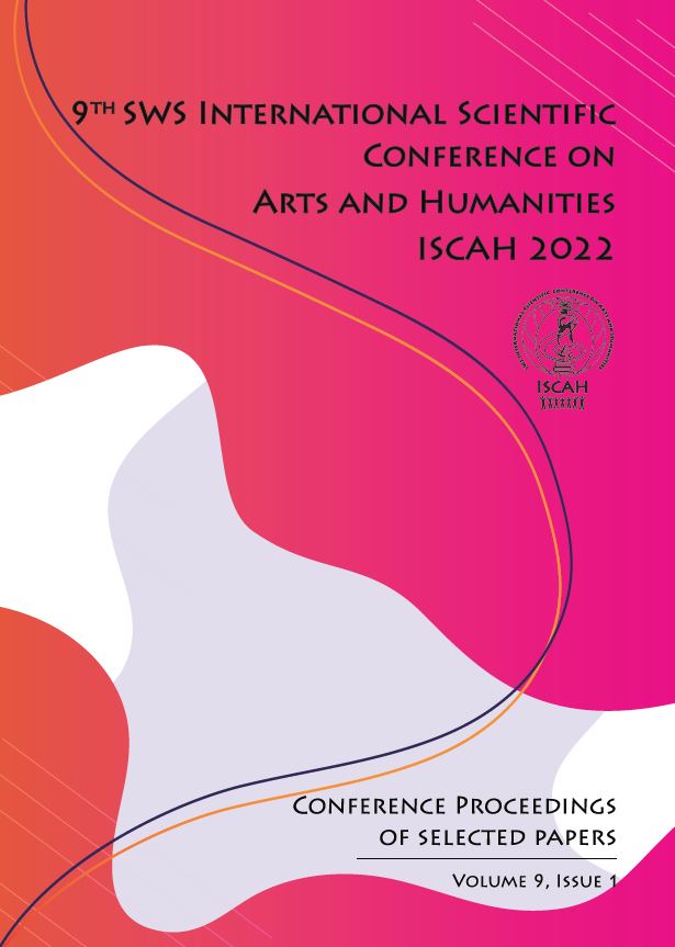Proceedings ISCAH 2022 /  Vol 9, Issue 1