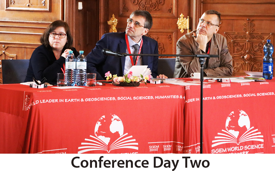 SGEM Vienna 2019  Conference Day Two
