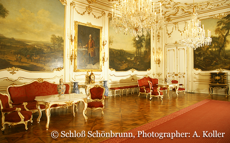 19 Schloss Schoenbrunn Grosses Rosa Zimmer  c  Schloss Schoenbrunn Kultur- und Betriebsges.m.b.H. Sascha Rieger